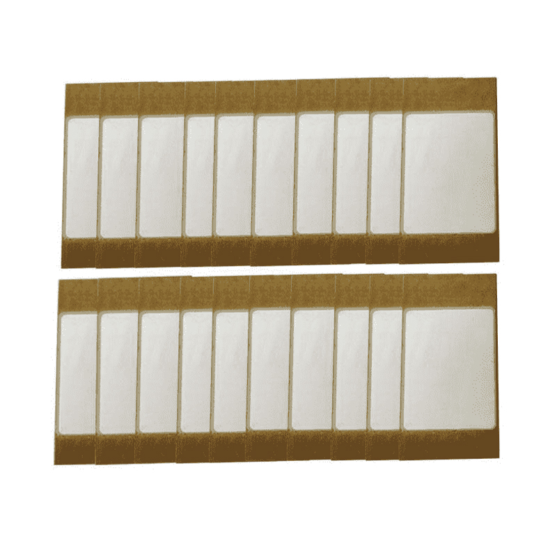 แผ่นผลิตไฟฟ้าการตรวจจับแผ่นผลิตไฟฟ้าบี๊บแผ่นผลิตไฟฟ้าด้านเดียว 60 × 30 × 0.40 มม.