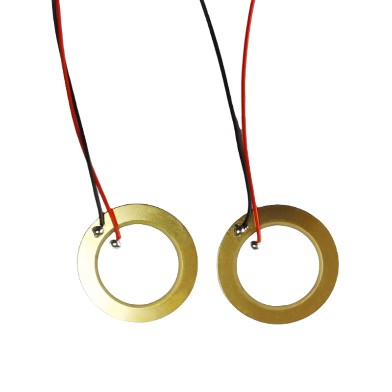 แผ่นตรวจวัดการผลิตไฟฟ้า แผ่นส่งเสียงบี๊บ แผ่นเซรามิกเพียโซอิเล็กทริก แผ่นตรวจวัดอัลตราโซนิก แผ่นผลิตไฟฟ้าสองด้าน 60×30×0.6 มม.